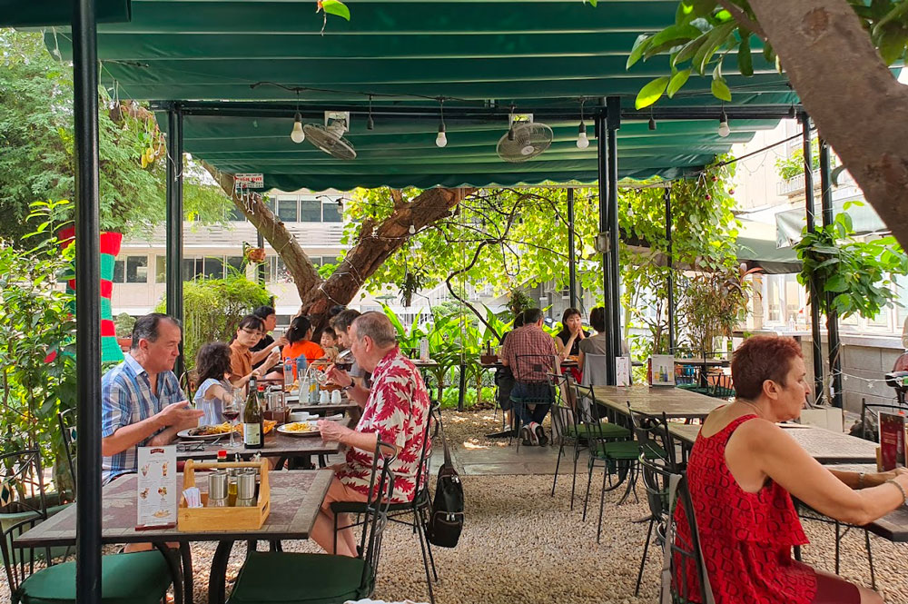 restaurant francais Le Jardin Saigon