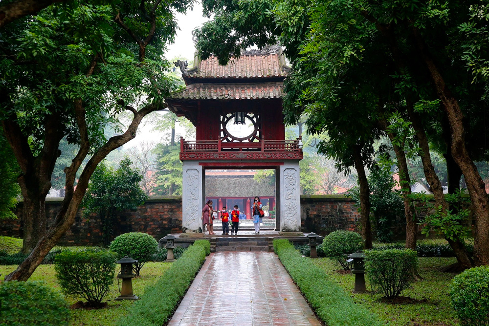 temple de la litterature hanoi